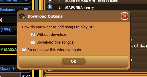 Listen, download music